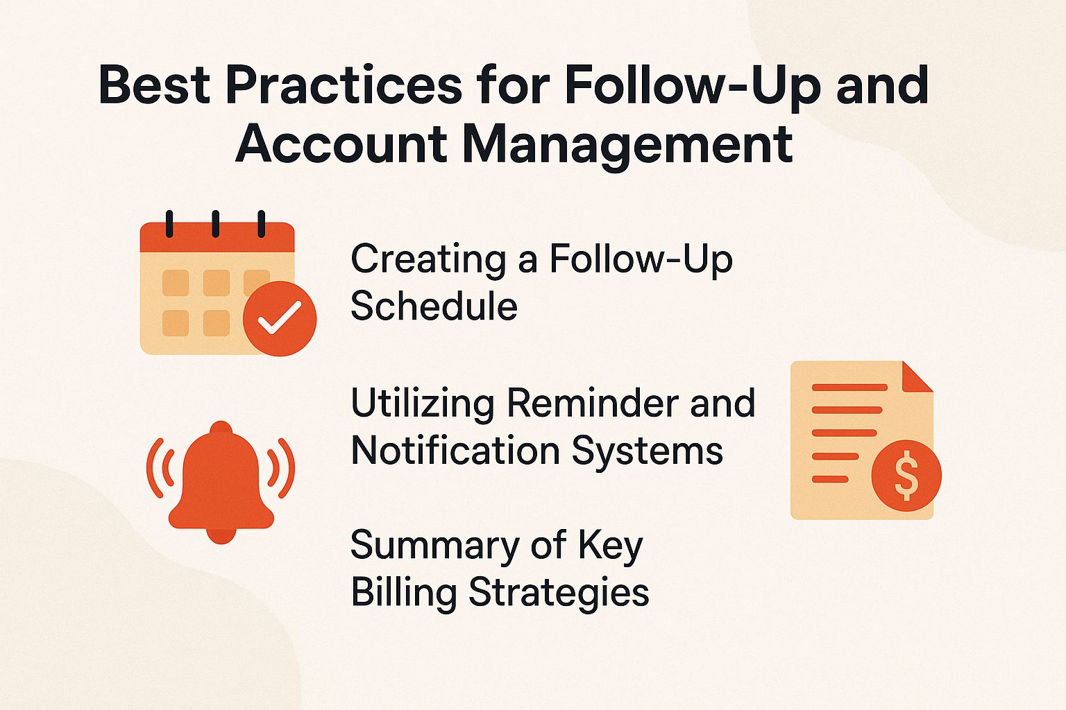 Best Practices for Follow-Up and Account Management