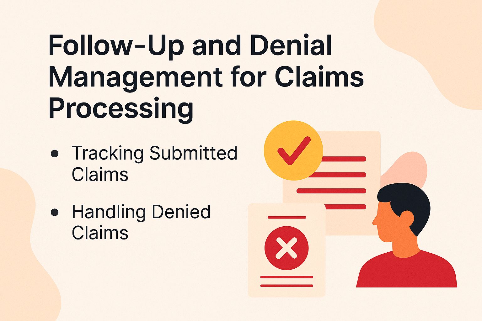Follow-Up and Denial Management for Claims Processing