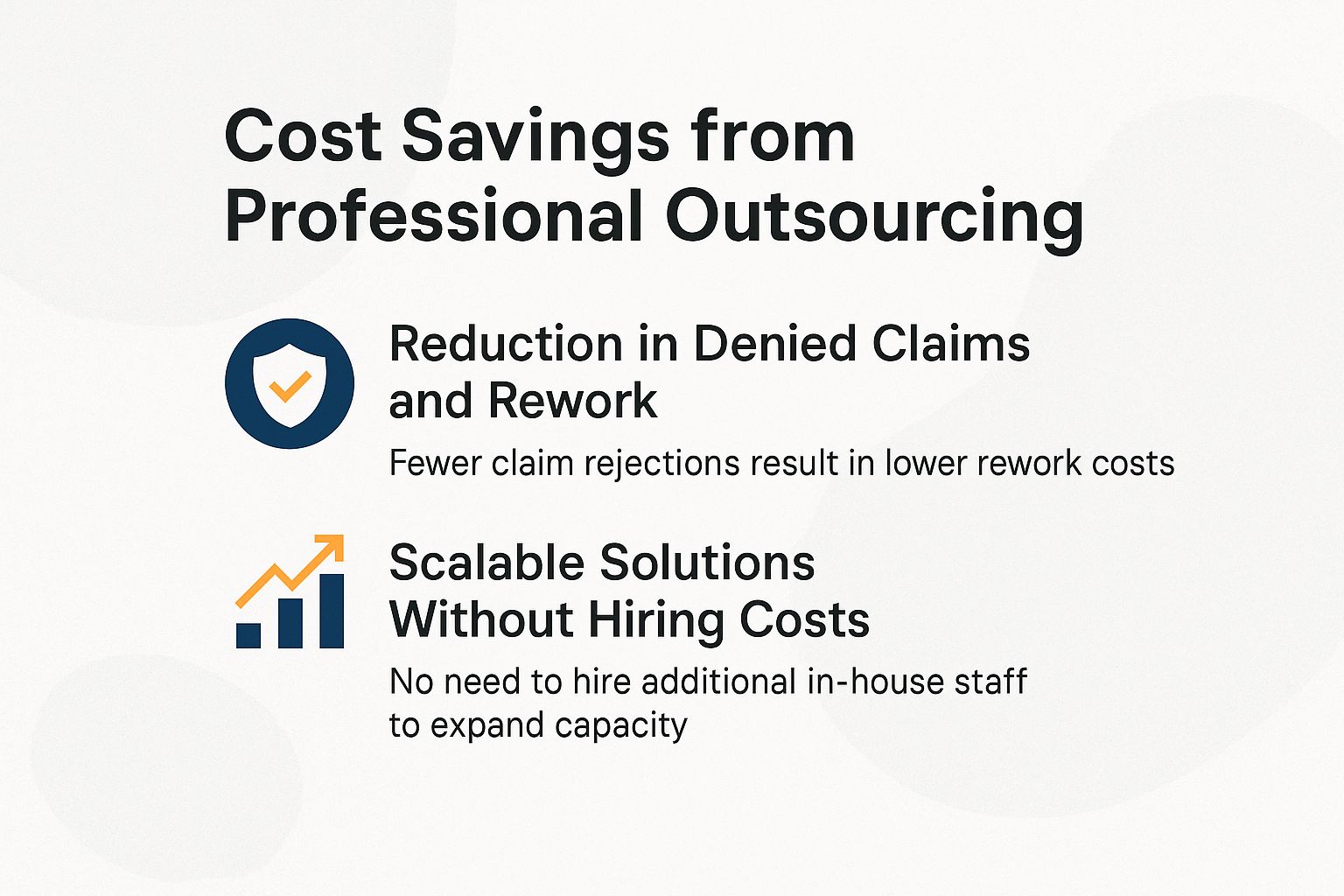 Cost Savings from Professional Outsourcing